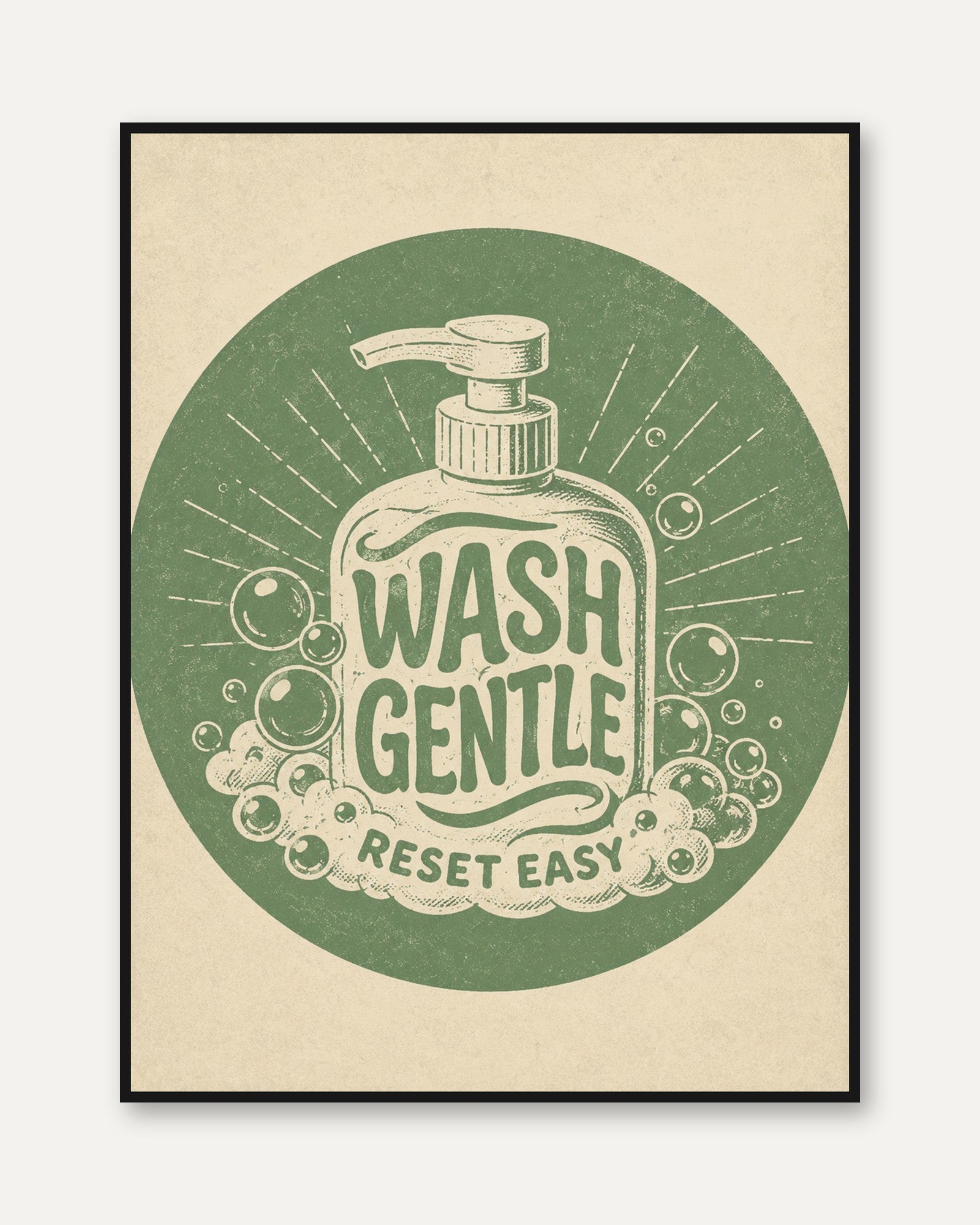 Vintage Soap Print - framed