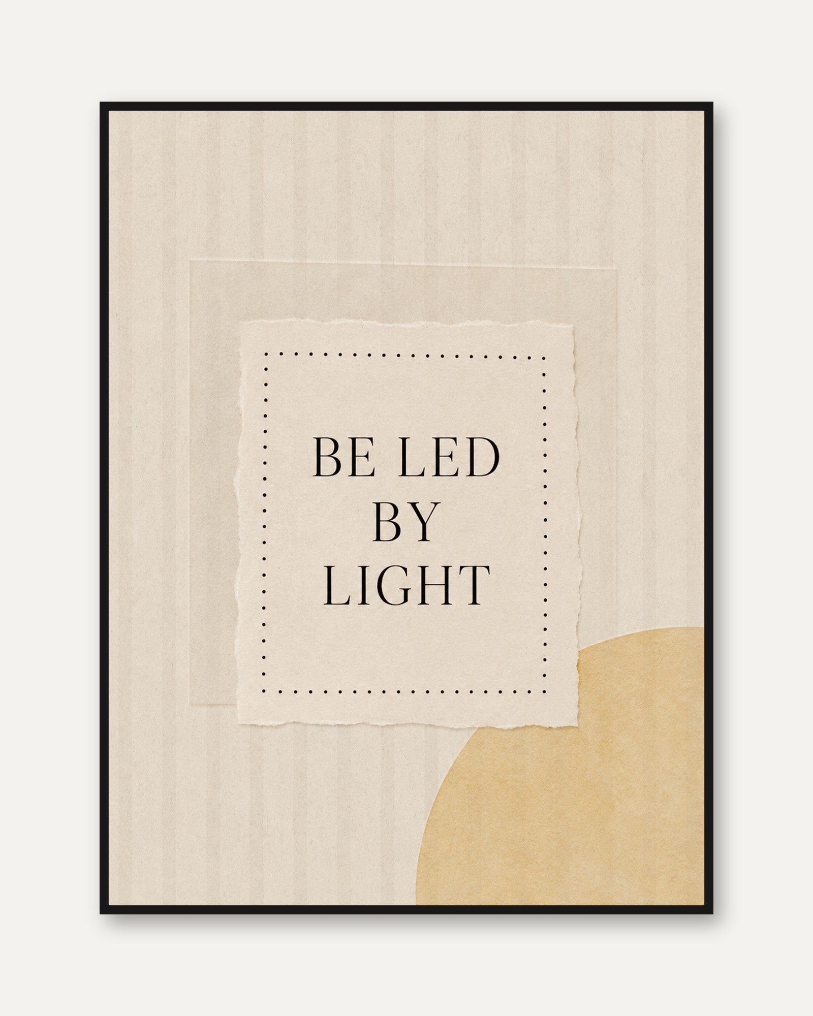 Inspirational Quote Wall Art - framed