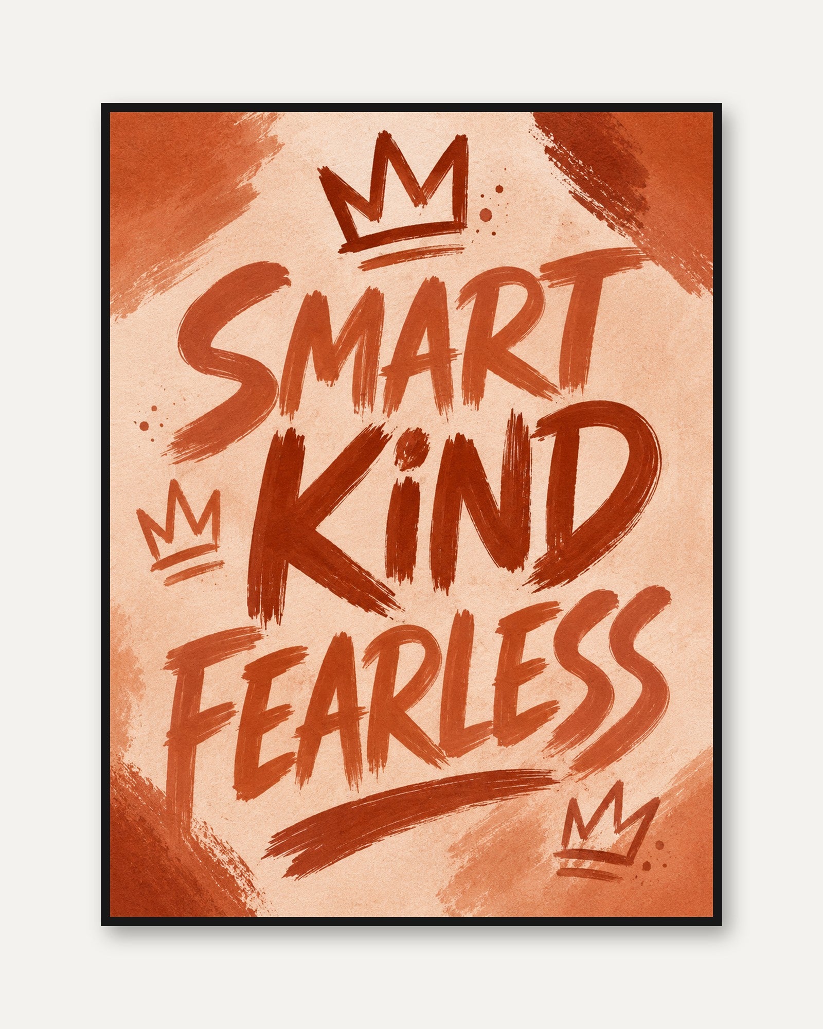 Motivational Quote Print - framed