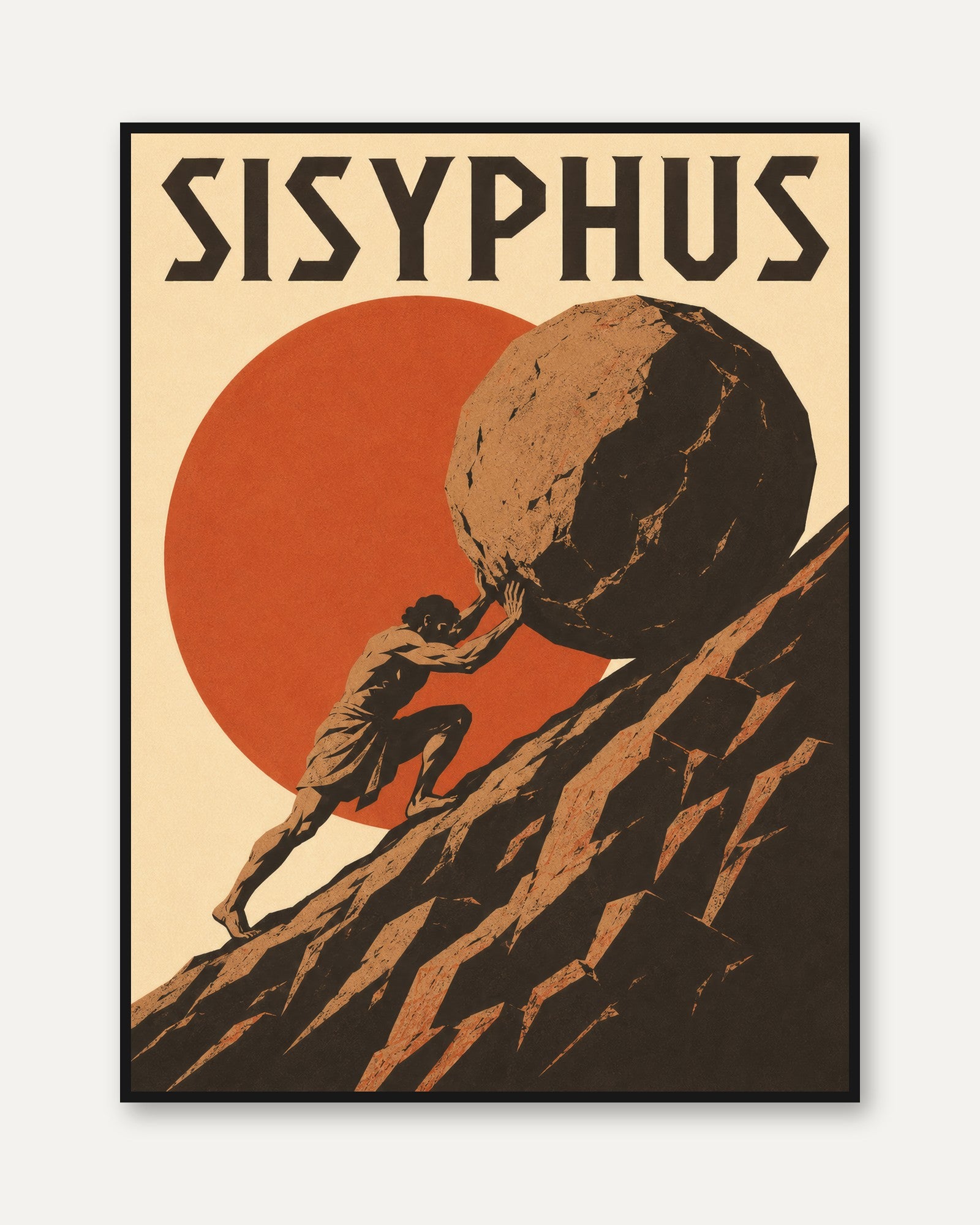 Greek Mythology Poster - framed