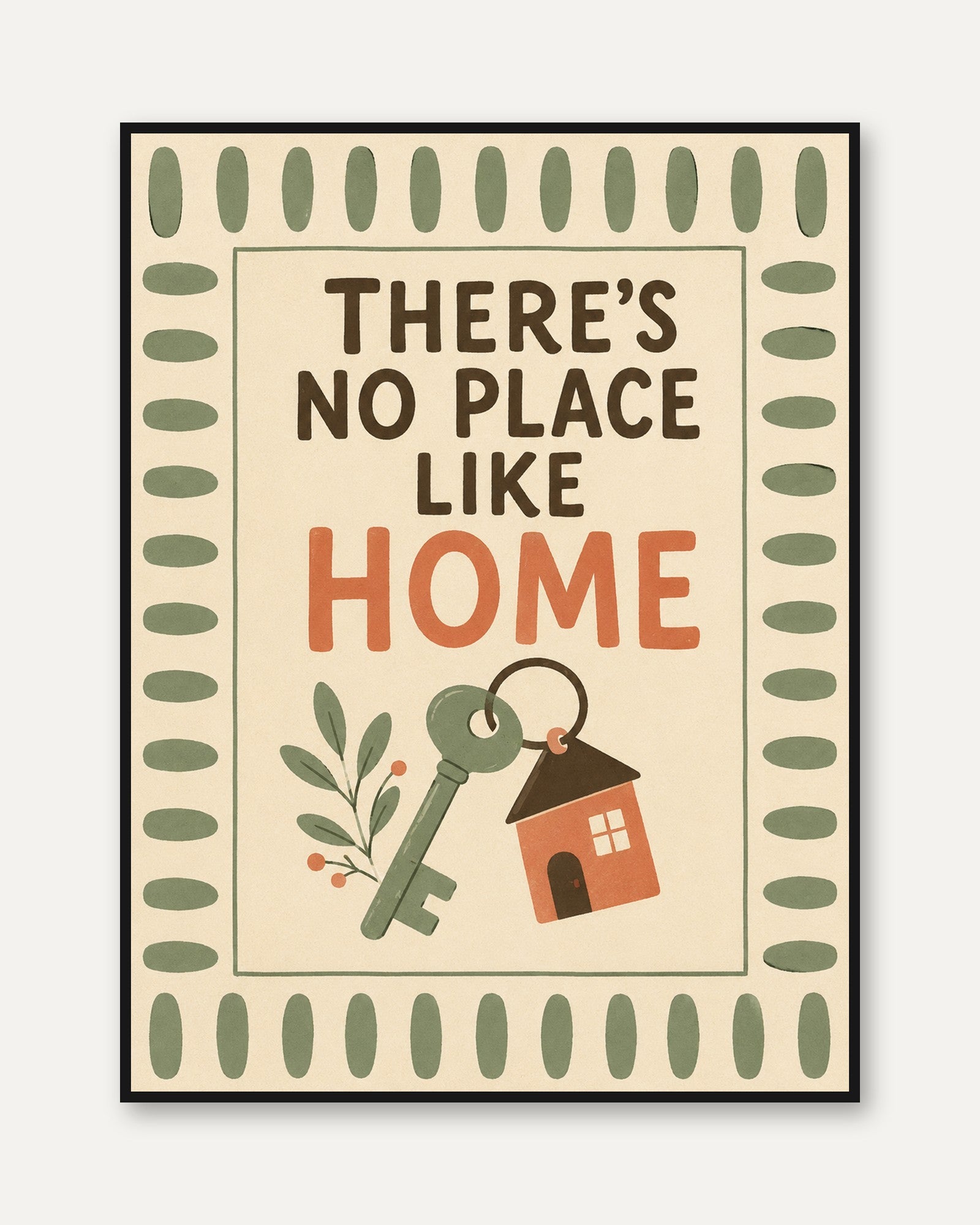 Home Quote Wall Art - framed