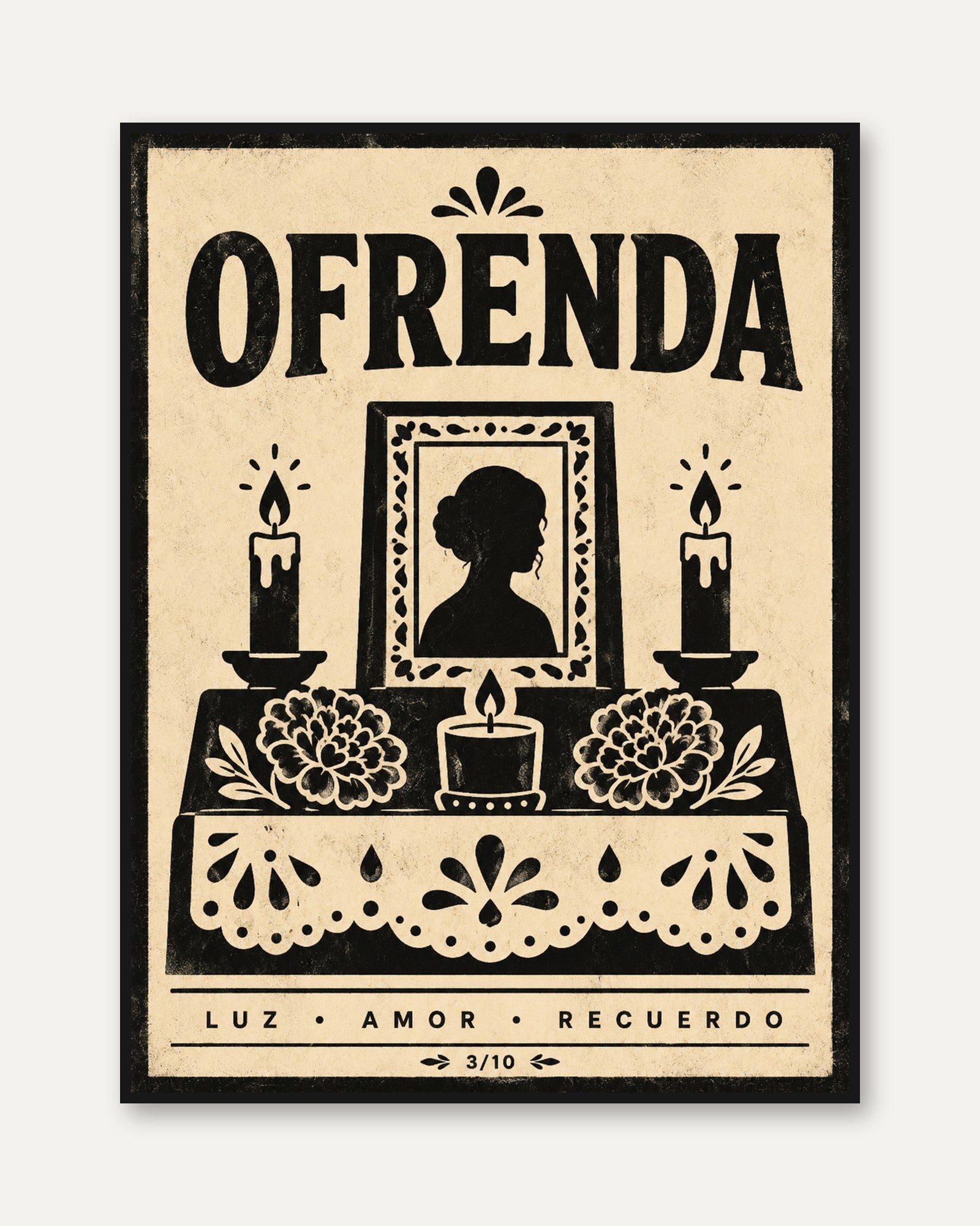 Ofrenda Altar Wall Art - framed
