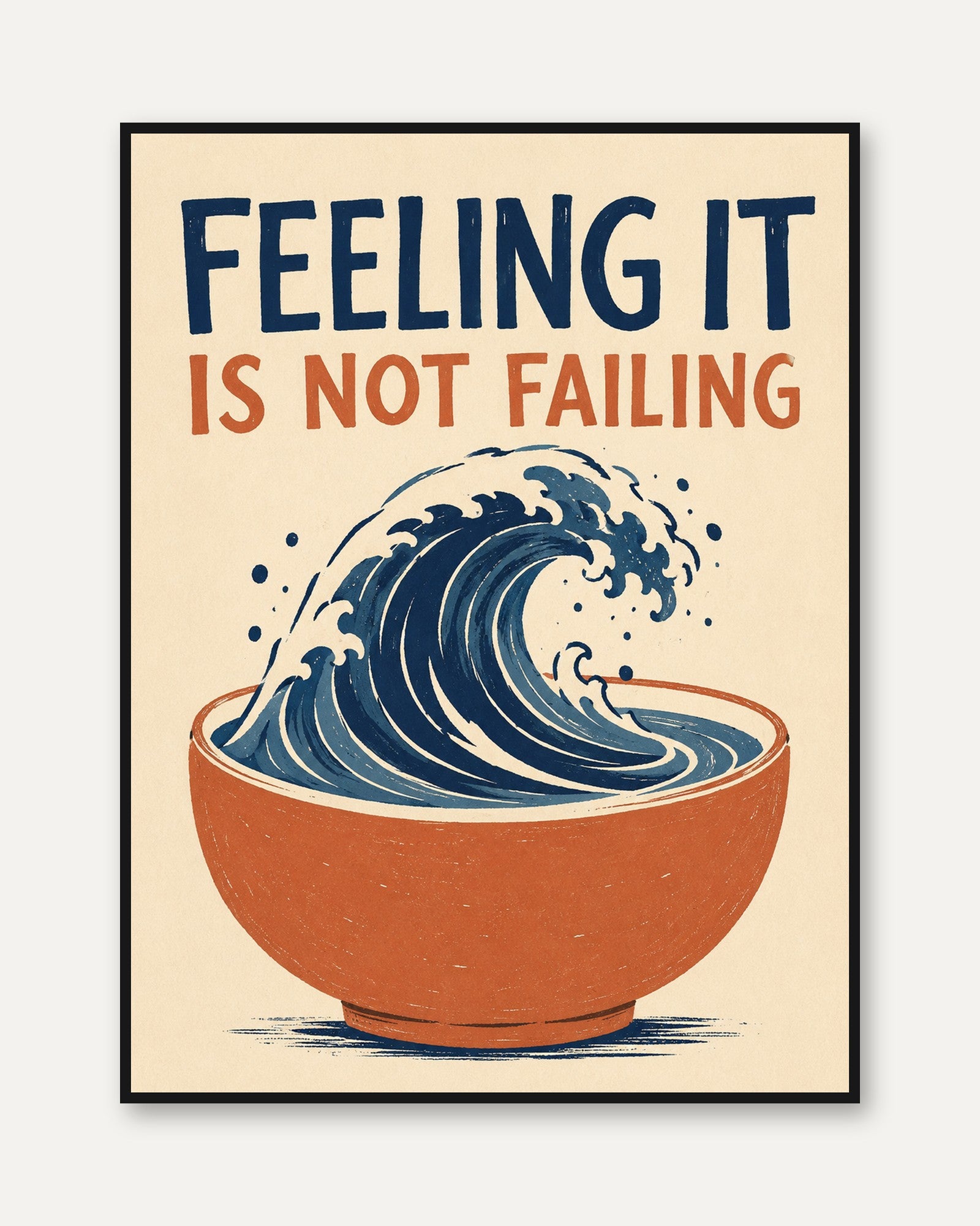 Mental Health Wall Art - framed