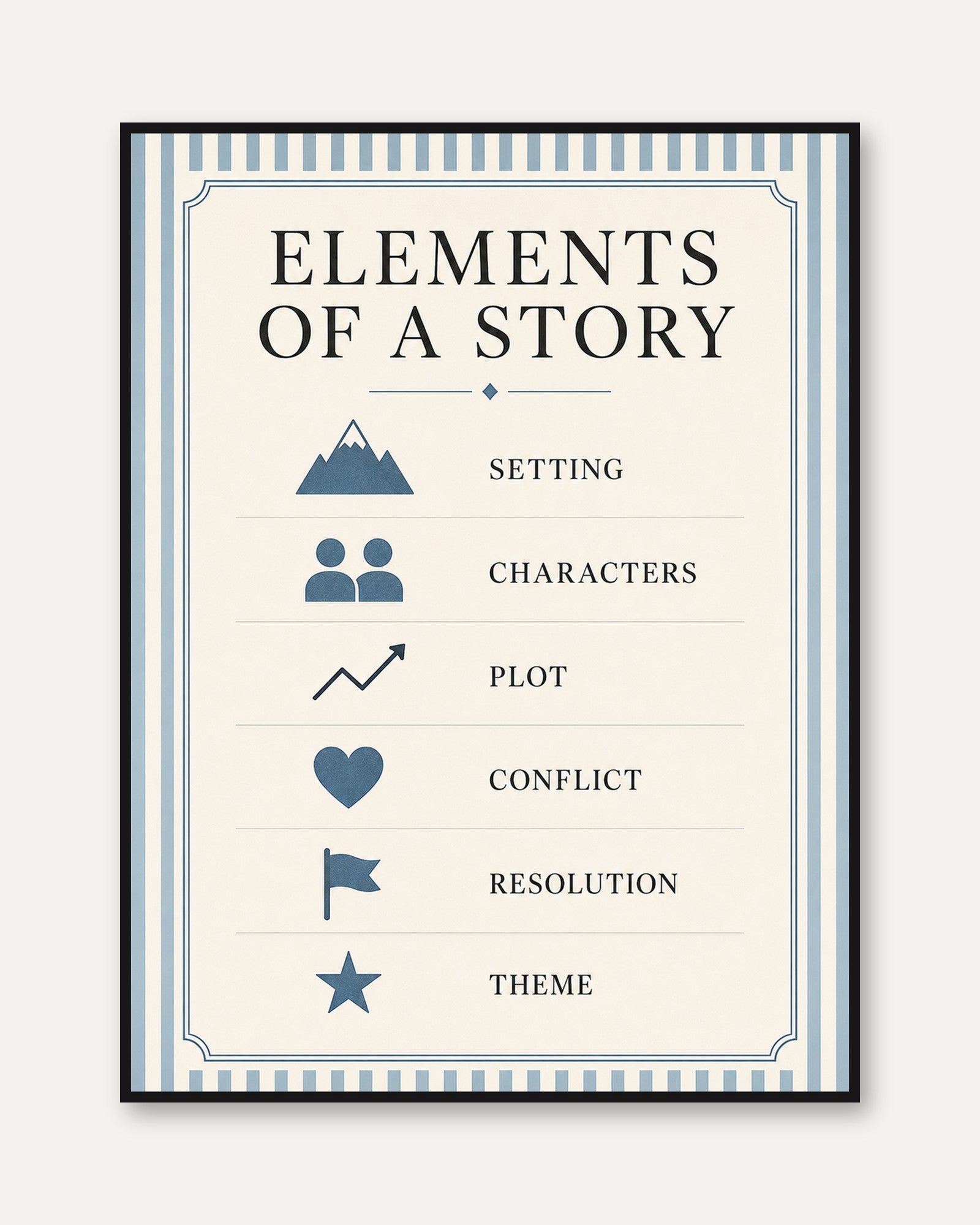 Teacher Classroom Poster - framed