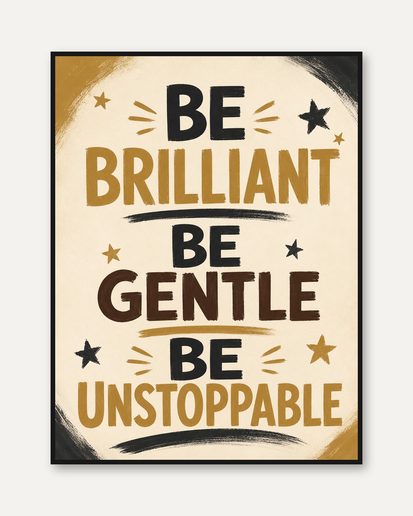 Motivational Wall Art - framed