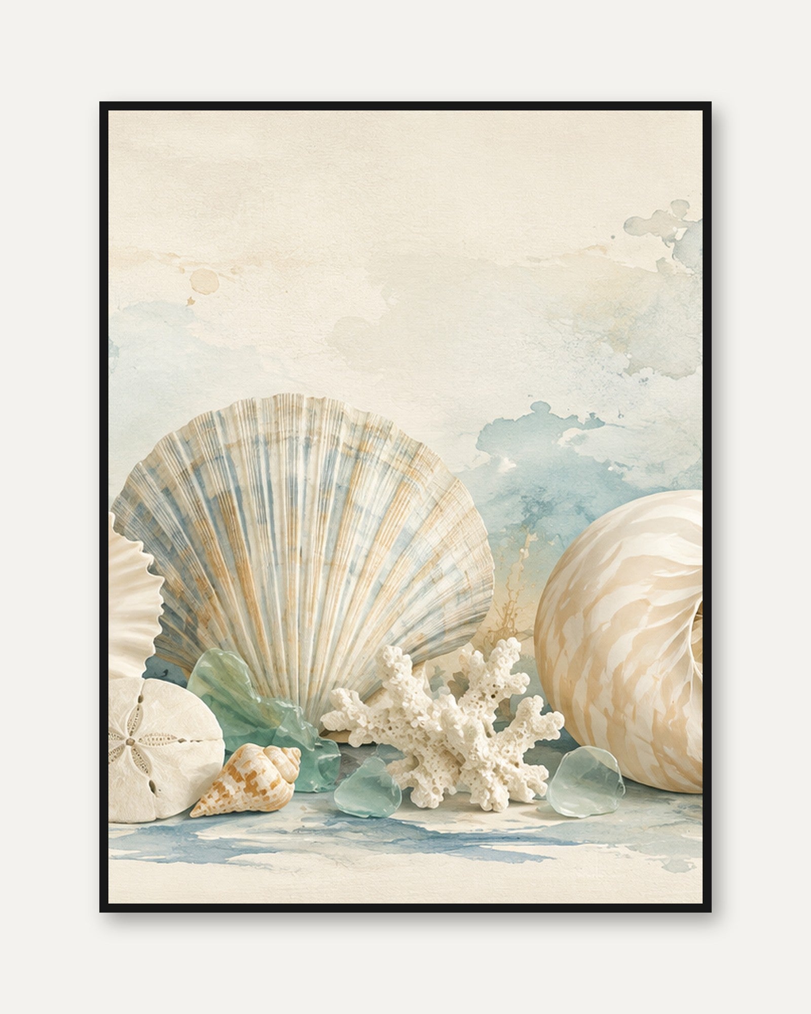 Pink and Gold Striped Wall Art: Vintage Textured Pattern - framed