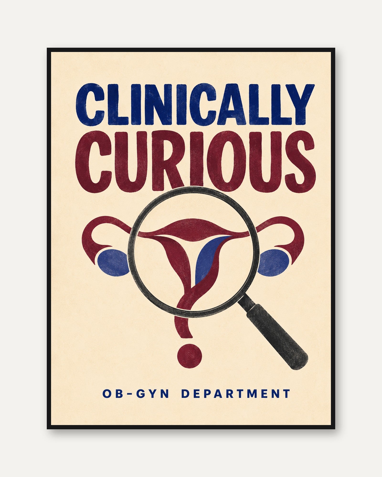 Medical Office Wall Art – OB-GYN Decor - framed