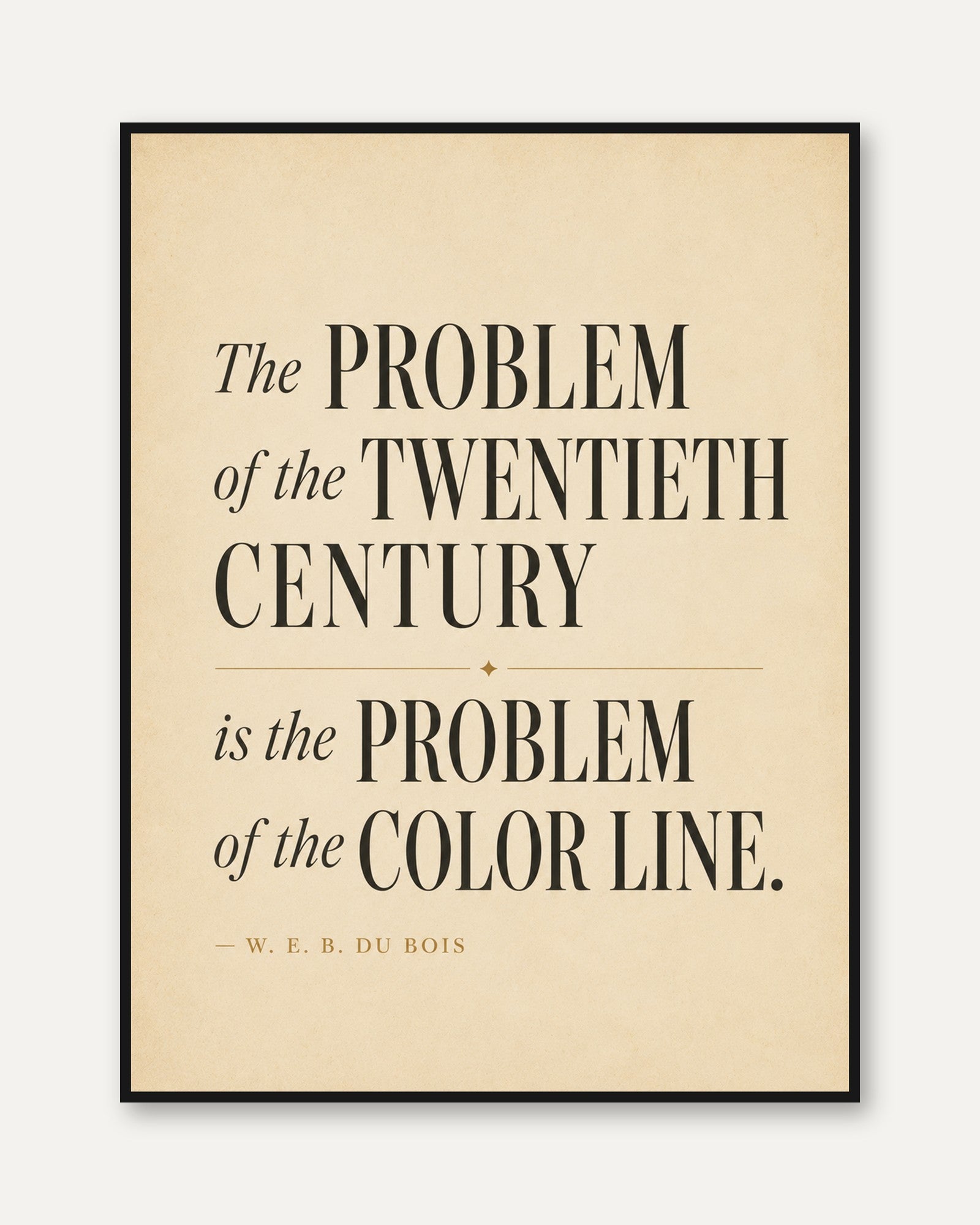 Civil Rights Quote Print - framed