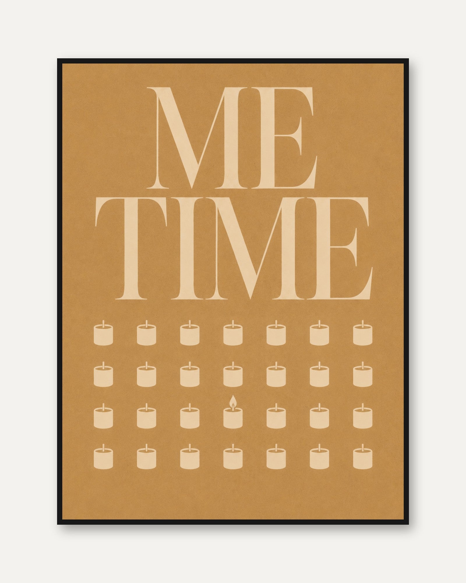 Wellness Tracker Print - framed
