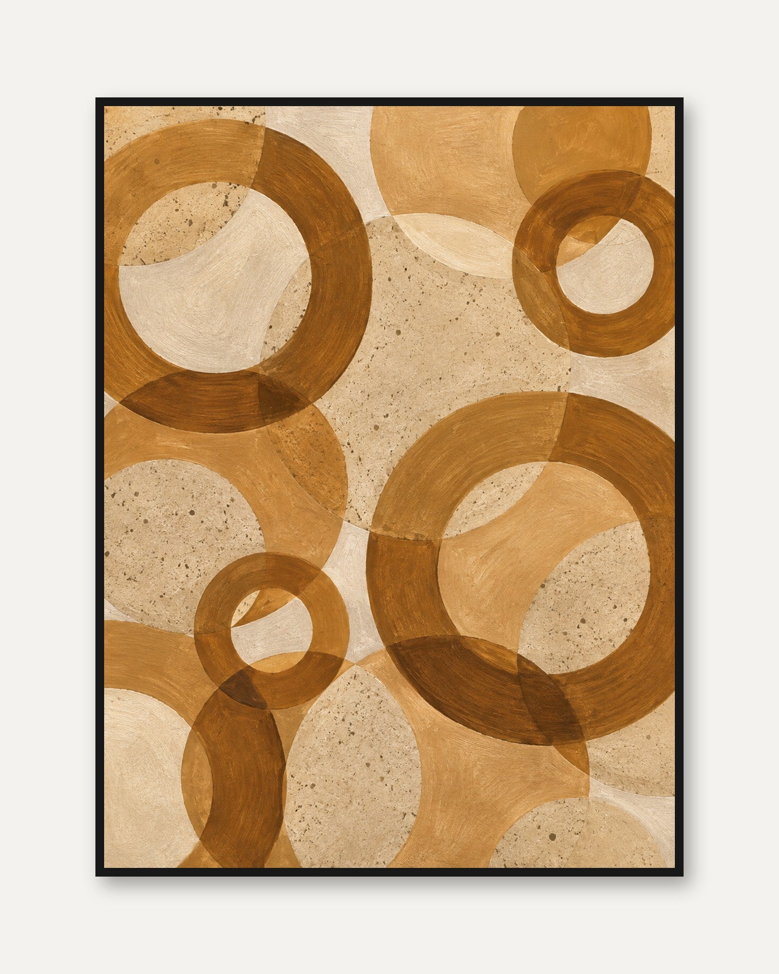 Mid Century Modern Wall Art - framed