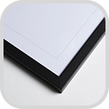 Black frame corner