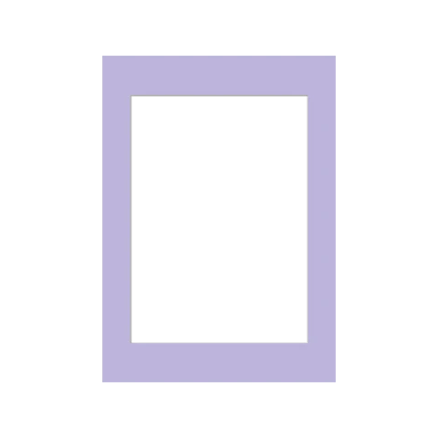 Lilac passepartout