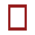 Red passepartout